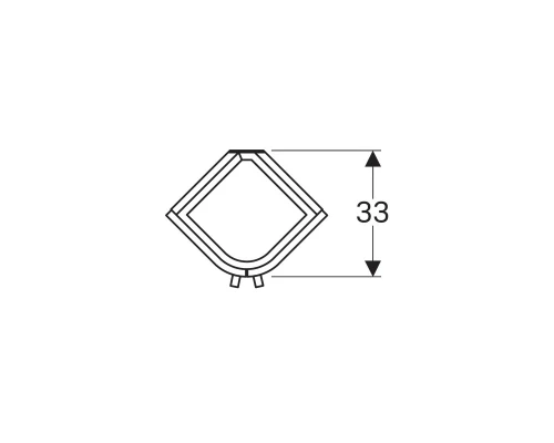 Тумба светло-серый глянец/светло-серый матовый 30x30 см Geberit Renova Compact 862133000