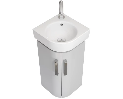 Тумба светло-серый глянец/светло-серый матовый 30x30 см Geberit Renova Compact 862133000