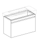Тумба белый глянец 92,6 см Geberit Renova Plan 869100000