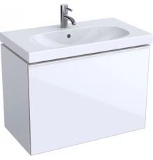 Тумба белый глянец 74 см Geberit Acanto 500.615.01.2