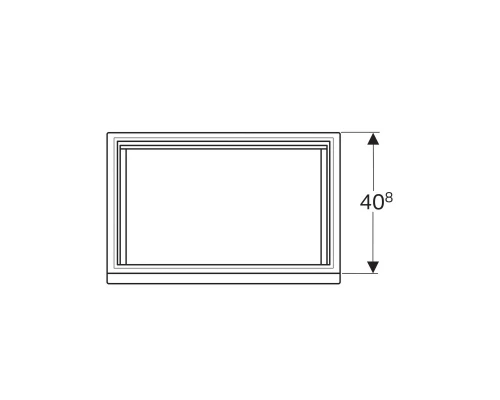 Тумба натуральный дуб 67,6 см Geberit Renova Plan 869753000