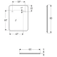 Зеркало 60x80 см Geberit myDay 824360000