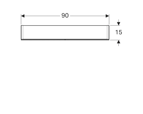 Зеркальный шкаф Geberit Option 90x70 500.583.00.1