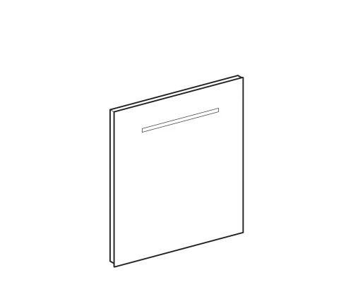 Зеркало 60x65 см Geberit Renova Compact 862360000