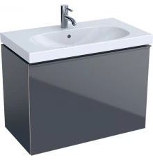 Тумба темно-серый глянец/темно-серый матовый 74 см Geberit Acanto 500.615.JK.2