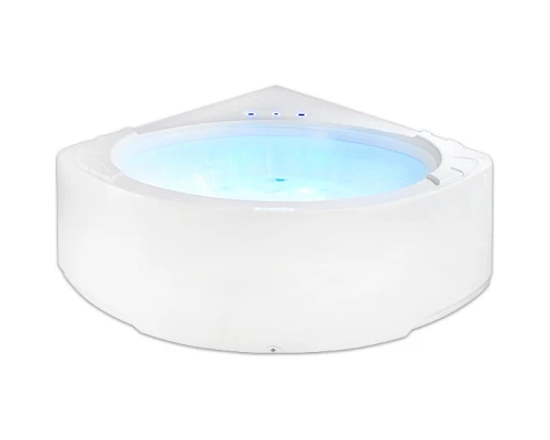 Акриловая гидромассажная ванна 155x155 см Gemy G9252