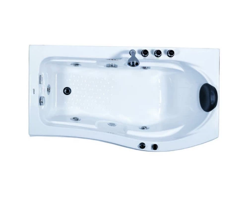 Акриловая гидромассажная ванна 173x83 см L Gemy G9010B L