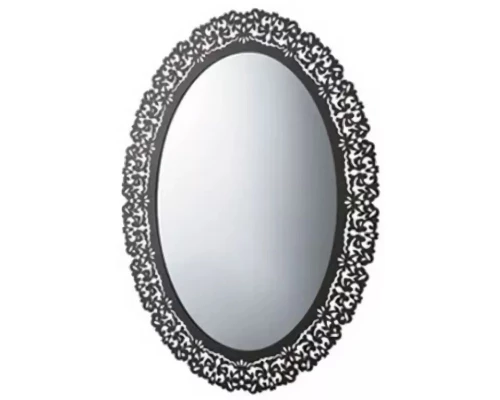 Зеркало 71 см античный металл Globo Paestum PASR38met.antico