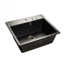 Кухонная мойка черный GranFest Quadro GF-Q560