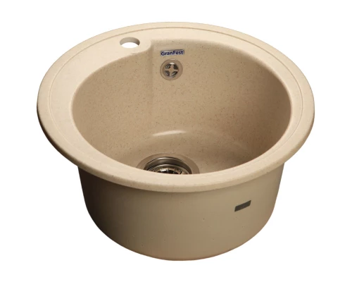 Кухонная мойка бежевый GranFest Rondo GF-R450