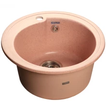 Кухонная мойка розовый GranFest Rondo GF-R450