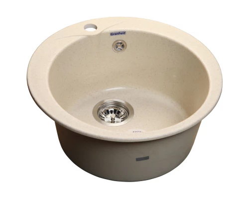 Кухонная мойка бежевый GranFest Rondo GF-R480