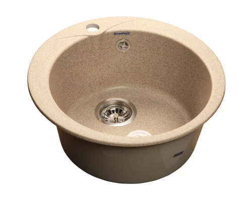 Кухонная мойка песочный GranFest Rondo GF-R480