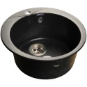 Кухонная мойка черный GranFest Rondo GF-R480