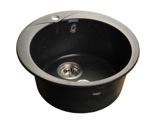 Кухонная мойка черный GranFest Rondo GF-R480