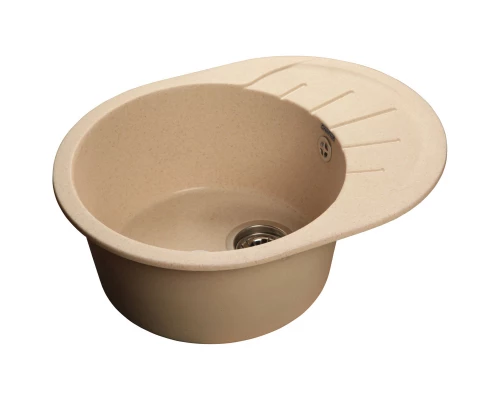 Кухонная мойка бежевый GranFest Rondo GF-R580L