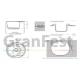Кухонная мойка зеленый GranFest Rondo GF-R580L