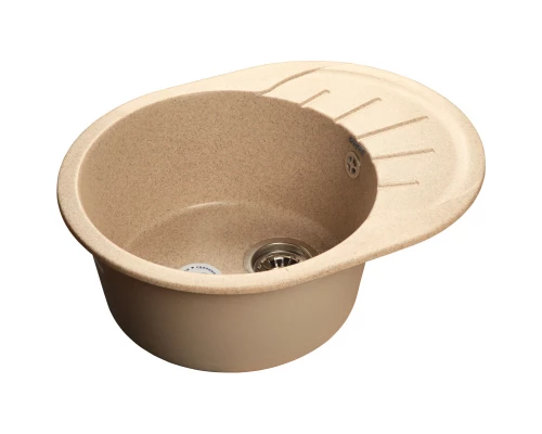 Кухонная мойка песочный GranFest Rondo GF-R580L