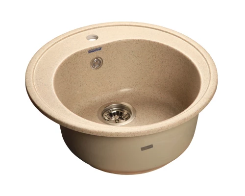 Кухонная мойка песочный GranFest Rondo GF-R510