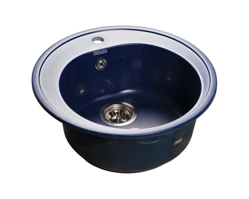 Кухонная мойка синий GranFest Rondo GF-R510