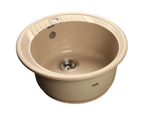 Кухонная мойка песочный GranFest Rondo GF-R520