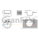 Кухонная мойка розовый GranFest Rondo GF-R520