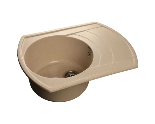 Кухонная мойка бежевый GranFest Rondo GF-R650L