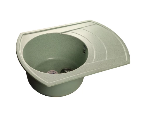 Кухонная мойка салатовый GranFest Rondo GF-R650L