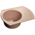 Кухонная мойка светло-розовый GranFest Rondo GF-R650L