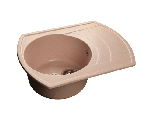 Кухонная мойка светло-розовый GranFest Rondo GF-R650L