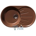 Кухонная мойка красный марс GranFest Rondo GF-R750L