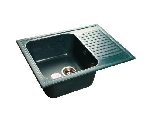 Кухонная мойка зеленый GranFest Standart GF-S645L