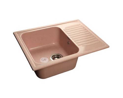 Кухонная мойка розовый GranFest Standart GF-S645L
