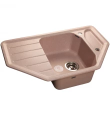 Кухонная мойка розовый GranFest Corner GF-C800E
