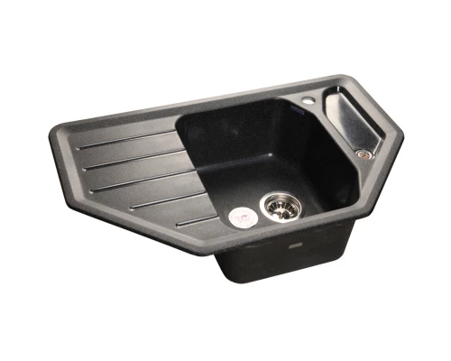 Кухонная мойка черный GranFest Corner GF-C800E