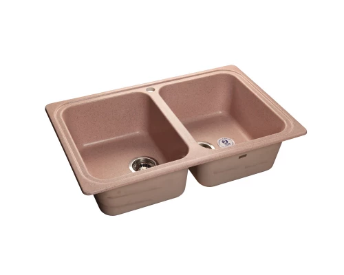 Кухонная мойка розовый GranFest Standart GF-S780K