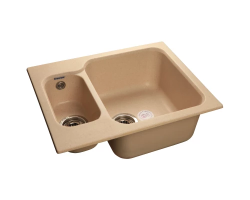 Кухонная мойка бежевый GranFest Standart GF-S615K