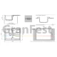 Кухонная мойка синий GranFest Standart GF-S680L