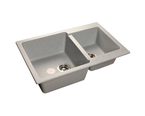 Кухонная мойка серый GranFest Practic GF-P780K