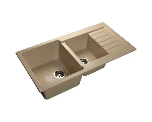 Кухонная мойка бежевый GranFest Practic GF-P980KL