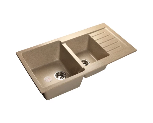 Кухонная мойка песочный GranFest Practic GF-P980KL