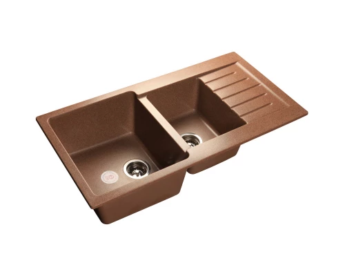 Кухонная мойка терракот GranFest Practic GF-P980KL