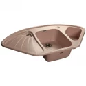 Кухонная мойка розовый GranFest Corner GF-C1040E Кухонная мойка розовый GranFest Corner GF-C1040E