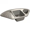 Кухонная мойка серый GranFest Corner GF-C1040E Кухонная мойка серый GranFest Corner GF-C1040E