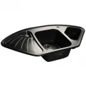 Кухонная мойка черный GranFest Corner GF-C1040E Кухонная мойка черный GranFest Corner GF-C1040E