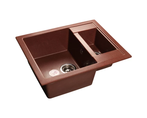 Кухонная мойка красный марс GranFest Quadro GF-Q610K