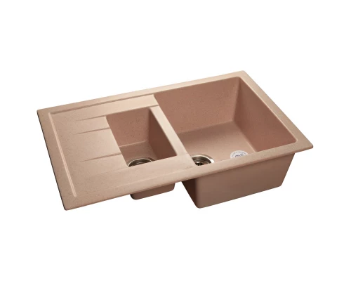 Кухонная мойка светло-розовый GranFest Quadro GF-Q775KL