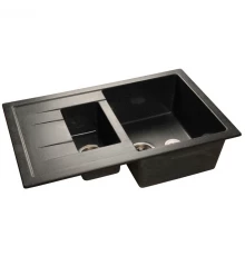 Кухонная мойка черный GranFest Quadro GF-Q775KL