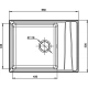Кухонная мойка GranFest песок Level GF-LV-660L
