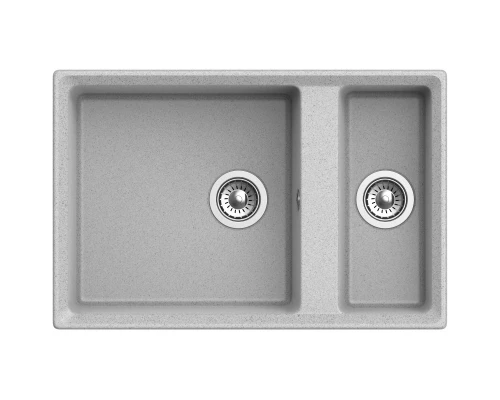 Кухонная мойка GranFest серый Level GF-LV-760K